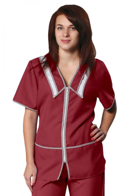 Костюм «КОС 416.0.1» бордо для сферы услуг